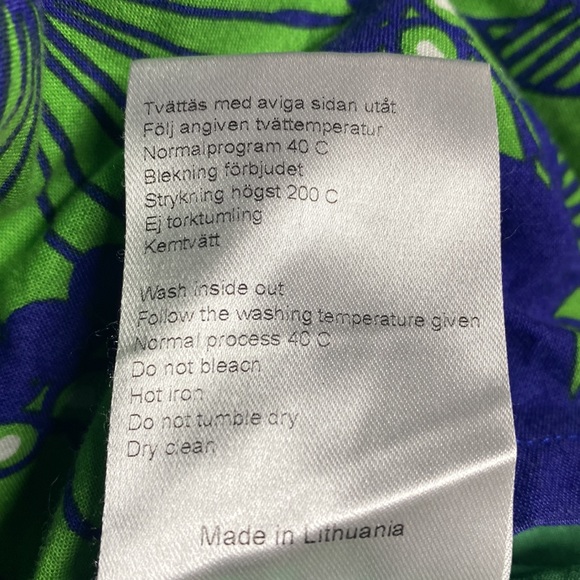 MARIMEKKO AHKERALIISA dress sleevelles lined pockets zip size 36 - Picture 6 of 10